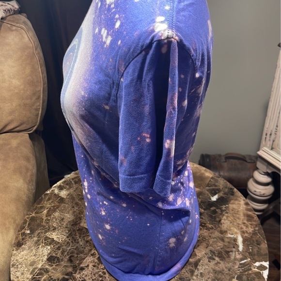 Epilepsy Awareness Bleached Sublimation Tee - Picture 2 of 6